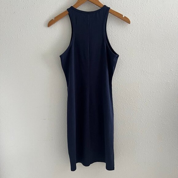 Y2K Express Navy Blue Sequin Mini Sleeveless Dress - Picture 4 of 4
